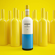Illustration for article titled I wanna get drunk on this Mondrian art-inspired Homer Simpson wine